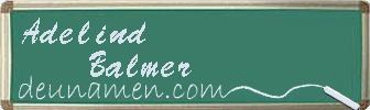 Adelind Balmer Visitenkarte